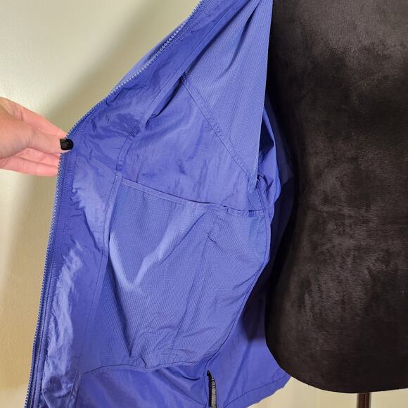 ATHLETA Allyson Felix Legend Novelty Hooded Windbreaker Jacket, Size XS - Picture 14 of 15